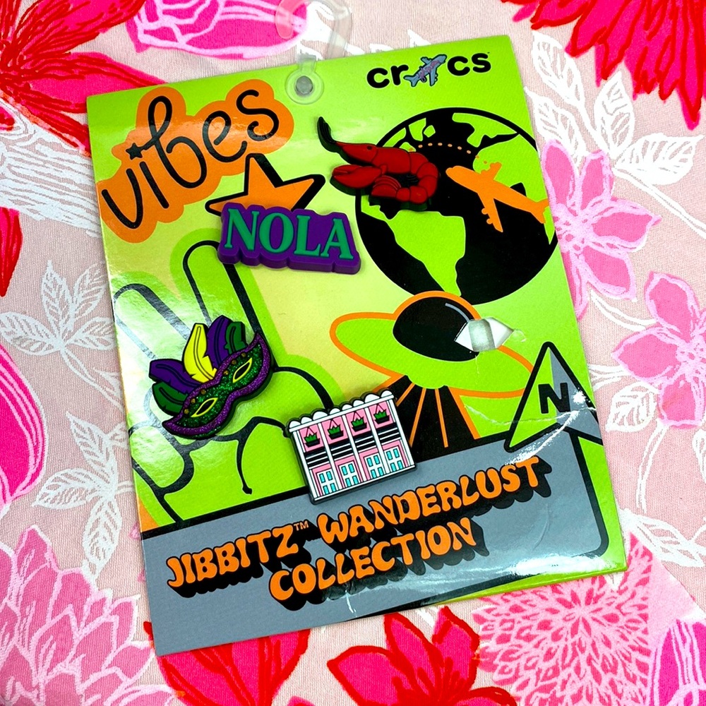 •CROCS• {NEW ORLEANS} jibbitz wanderlust collection